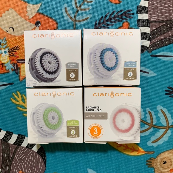 Clarisonic Other - 🌟 4pk VARIETY pack Clarisonic brushes